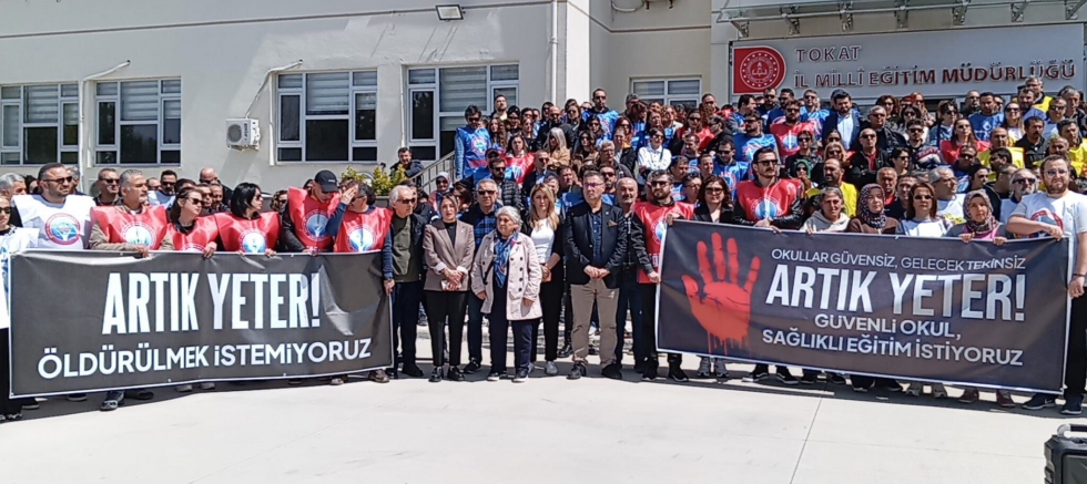 OKULLARDA ŞİDDET DURMUYOR: CHP TOKAT İL ÖRGÜTÜ VE SENDİKALARDAN 