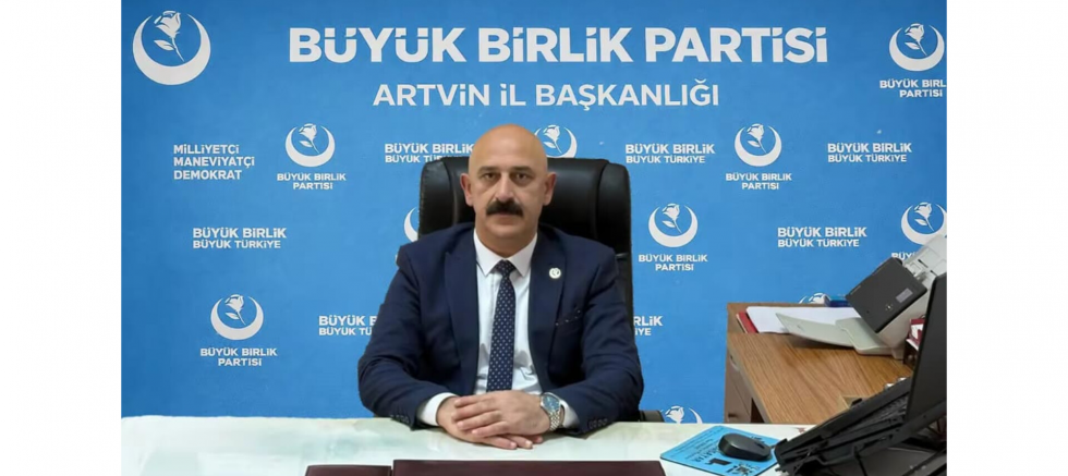 Büyük Birlik Partisi Artvin İl Başkanı Engin Şen’den 19 Mayıs Mesajı: “Bu Milletin Gençliği Dağlar Kadar Vakur, Dereler Kadar Temiz Olmalıdır” - GÜNDEM - İnternetin Ajansı