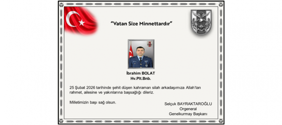 İdris Oktay: “Şehidimizin İsmi Bu Milletin Kalbinde Yaşayacak” - GÜNDEM - İnternetin Ajansı