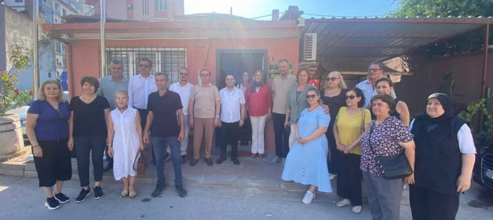 İlçe Başkanı Cahit Can Tekin Çay Mahallesi'nde Muhtar ve Vatandaşlarla Bir Araya Geldi - GÜNDEM - İnternetin Ajansı