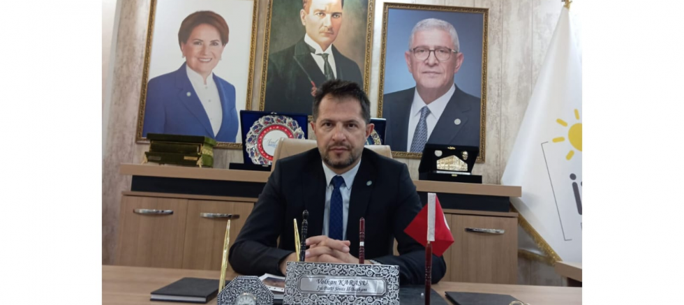 İYİ PARTİ SİVAS İL BAŞKANI VOLKAN KARASU: “GERÇEK MİLLİYETÇİLERİN MÜCADELESİ UNUTULMAMALIDIR” - GÜNDEM - İnternetin Ajansı