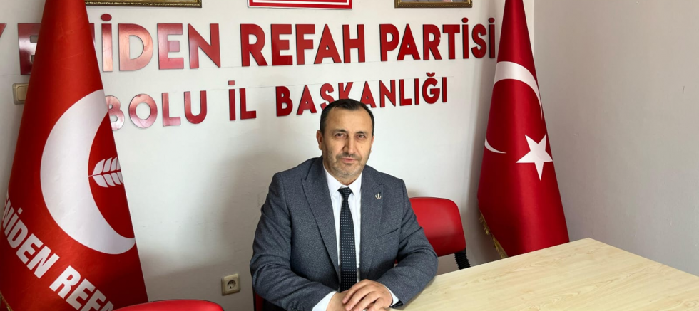 YENİDEN REFAH PARTİSİ BOLU İL BAŞKANI SADETTİN BASKIN: “DOĞAMIZ BOZULMASIN, ORMANLARIMIZ YOK OLMASIN” - GÜNDEM - İnternetin Ajansı