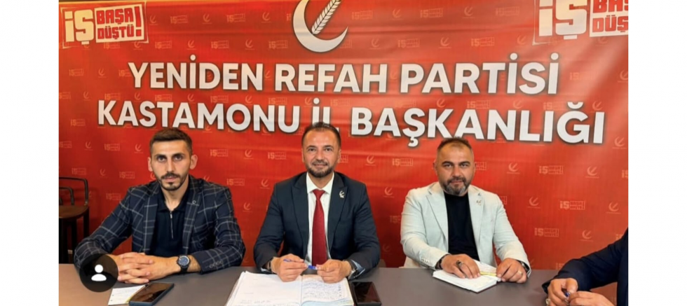 Yeniden Refah Partisi Kastamonu İl Başkanı Akif Güzel: 